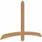 Ekena Millwork Bellingham Timber Gable Bracket, Western Red Cedar, 60"W x 38"H x 1 1/2"D x 3 1/2"F, 15/12 Pitch GBW060X38X0204BEL00SWR - alternate 3